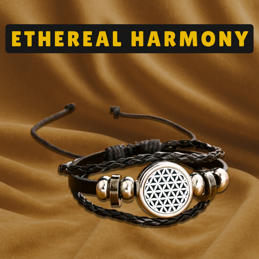 Bohemian Leather Wrap Diffuser Bracelet