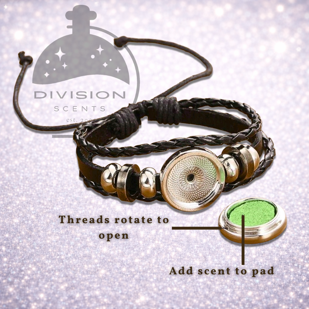 Bohemian Leather Wrap Aromatherapy Diffuser Bracelet