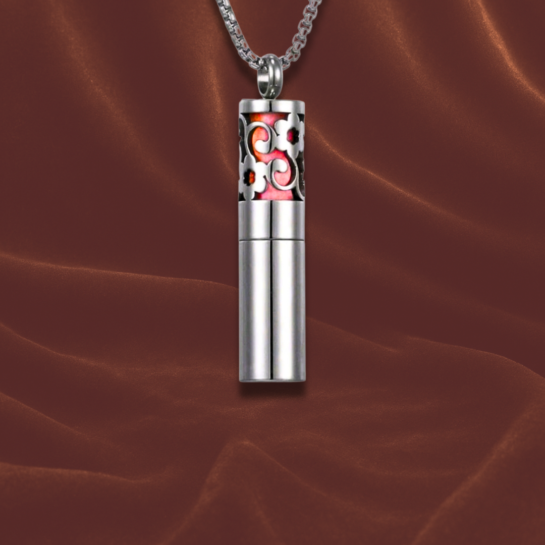 Refillable Capsule Aromatherapy Diffuser Necklace