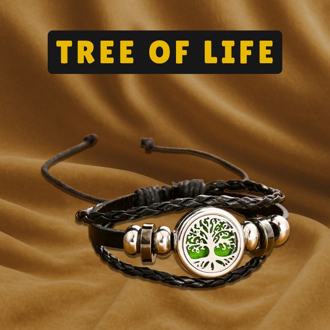 Bohemian Leather Wrap Diffuser Bracelet