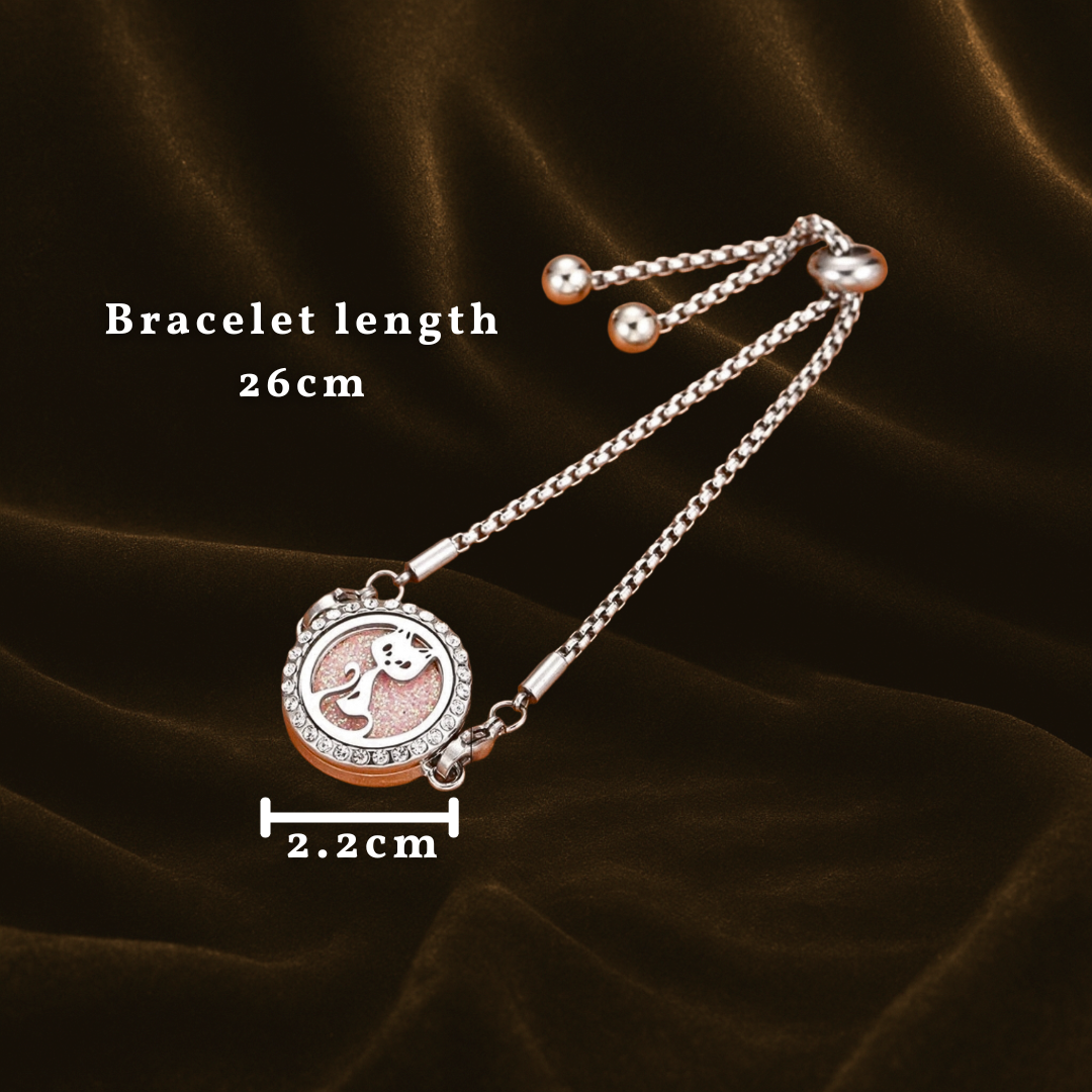 Aromatherapy Pendant Diffuser Bracelet