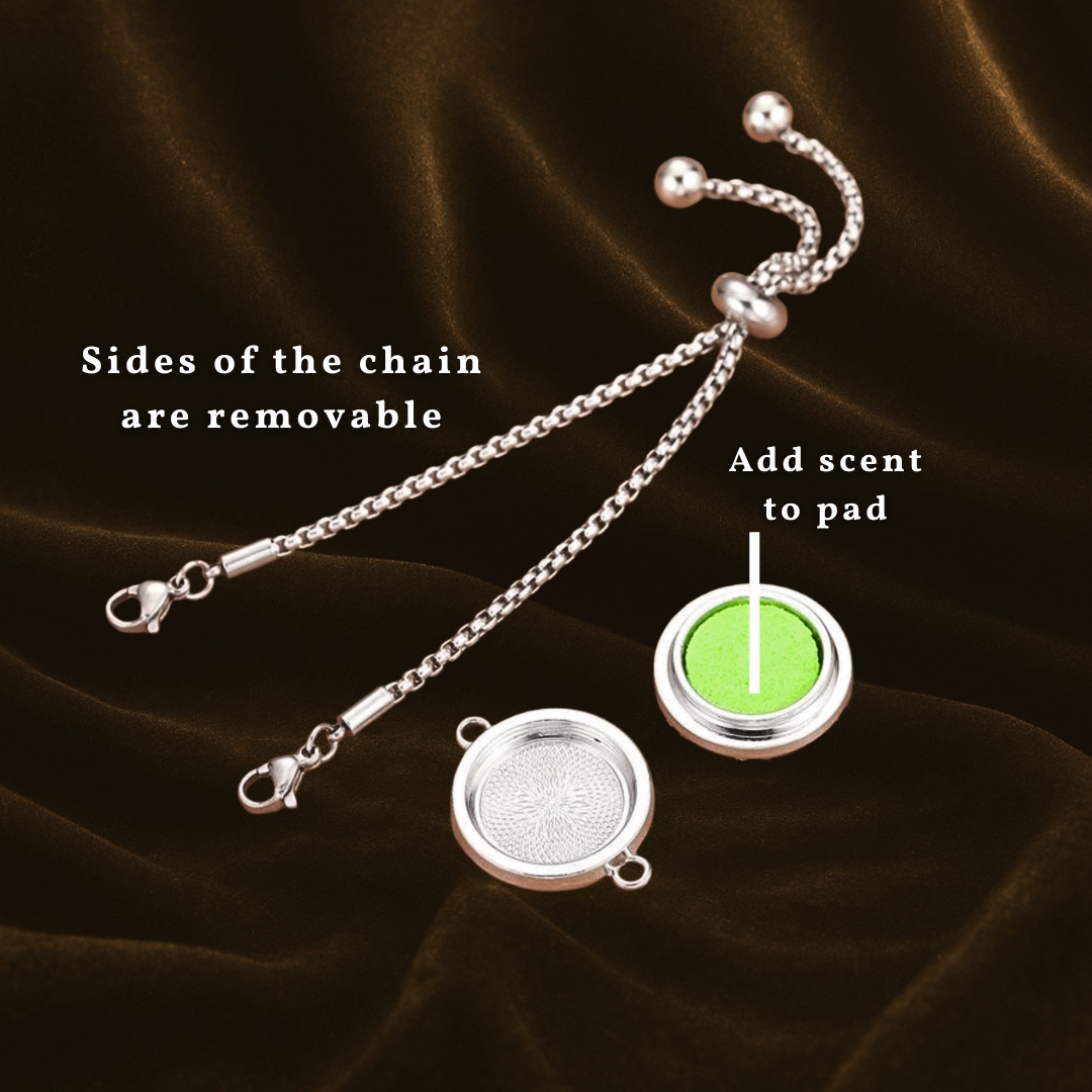 Aromatherapy Pendant Diffuser Bracelet