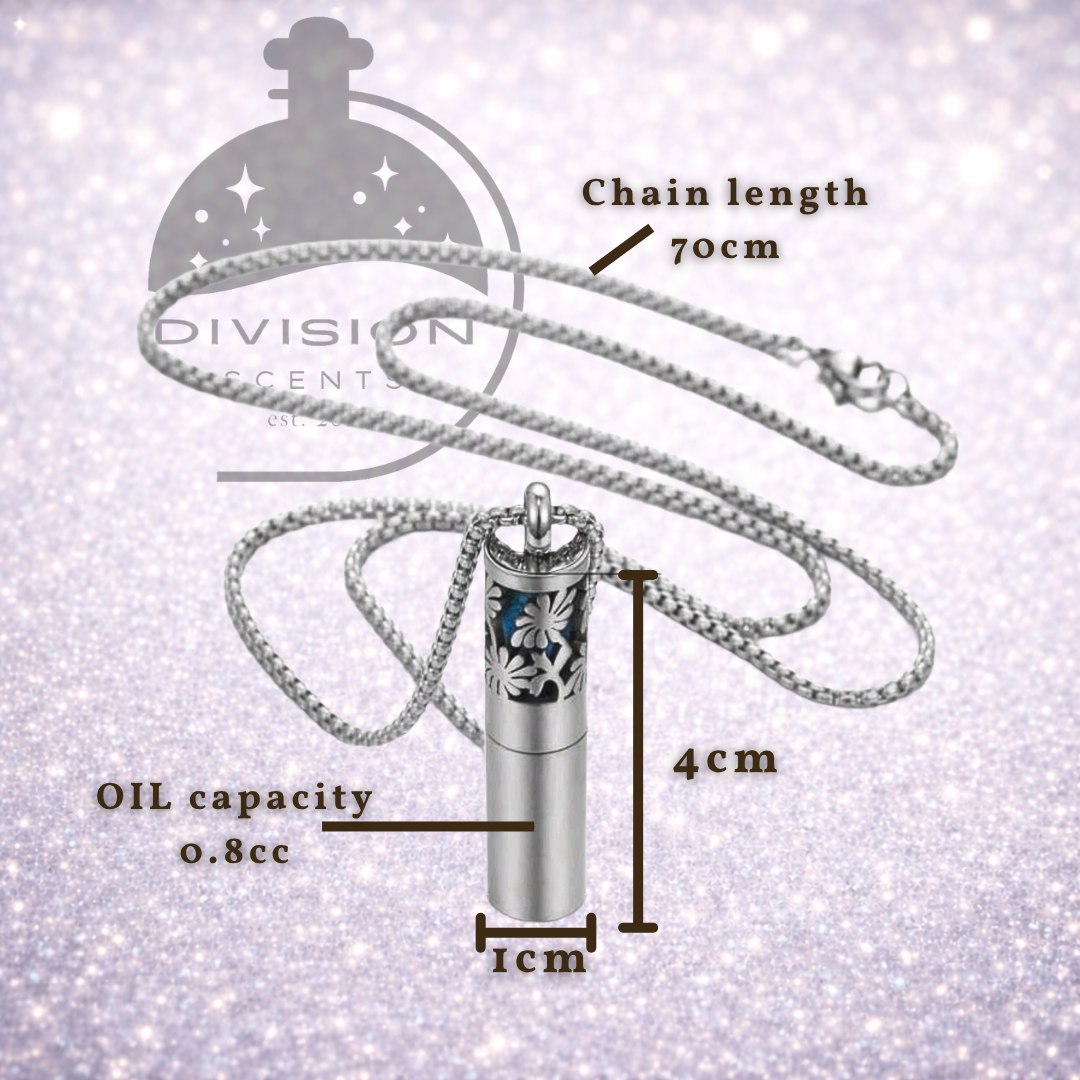 Refillable Capsule Aromatherapy Diffuser Necklace