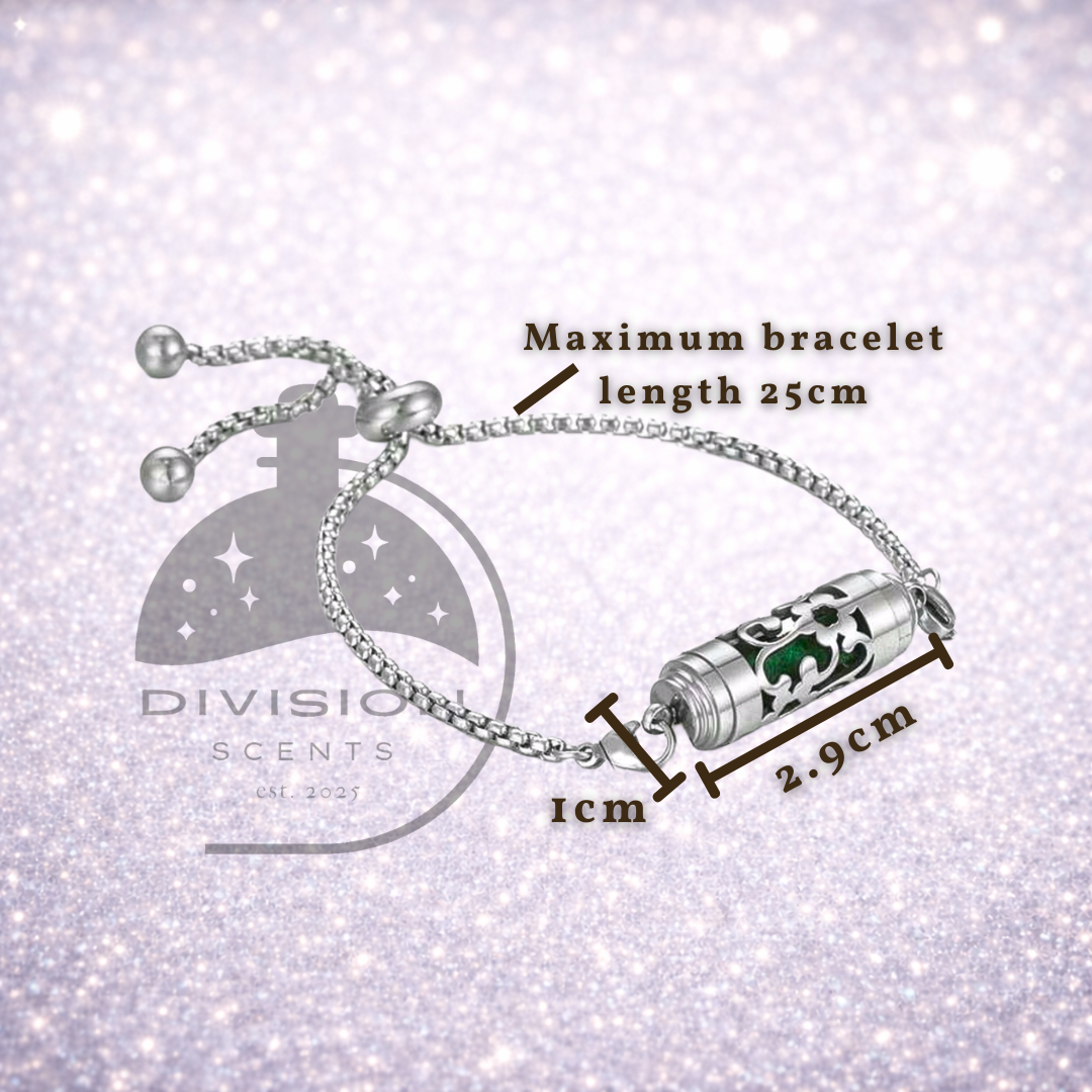 Capsule Aromatherapy Diffuser Slider Bracelet
