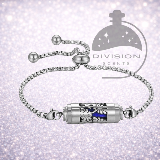 Capsule Aromatherapy Diffuser Slider Bracelet