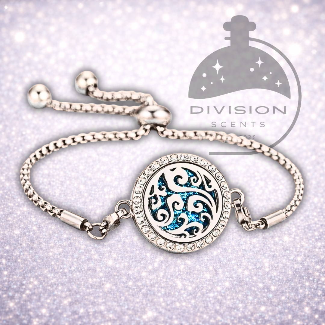 Pendant Aromatherapy Diffuser Slider Bracelet