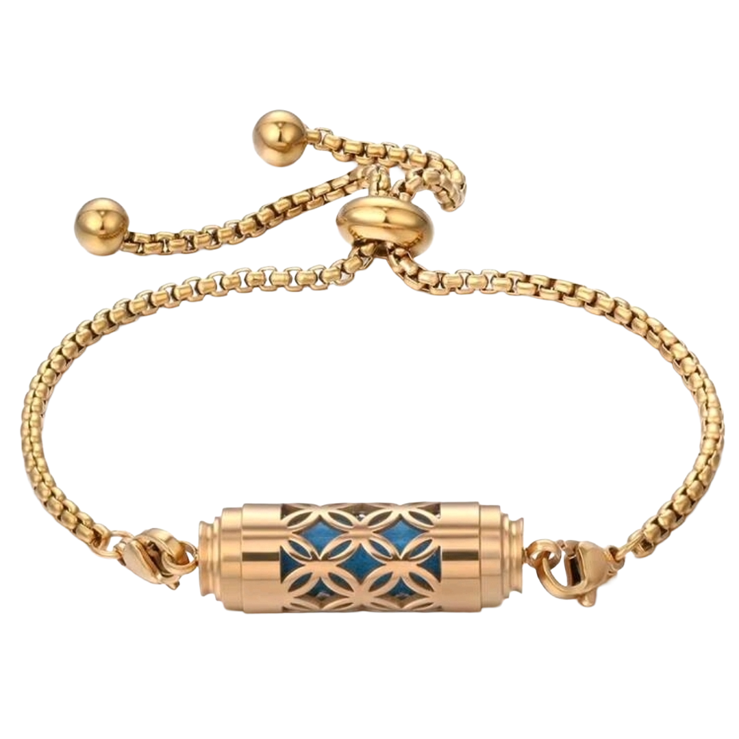 Capsule Aromatherapy Diffuser Slider Bracelet