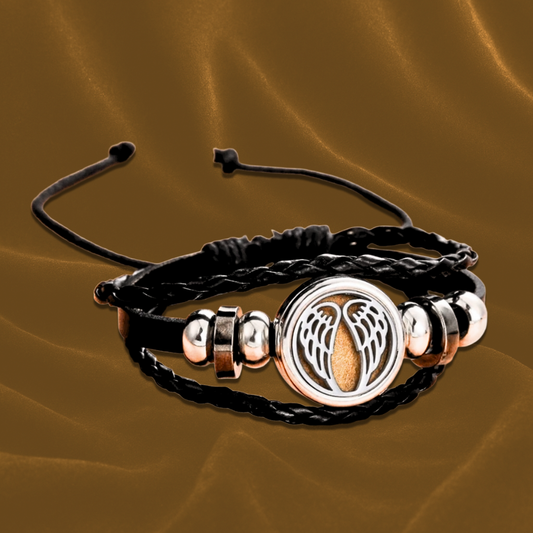 Bohemian Leather Wrap Diffuser Bracelet