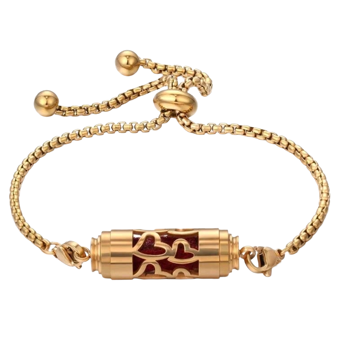 Capsule Aromatherapy Diffuser Slider Bracelet