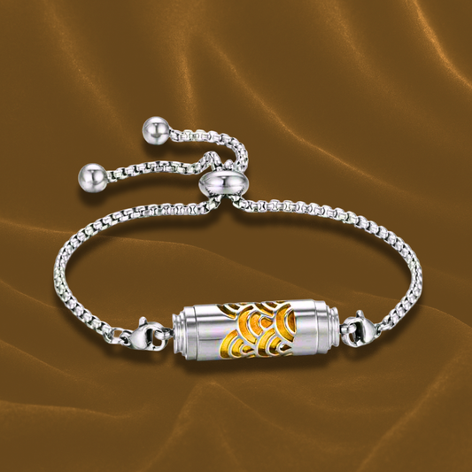 Capsule Diffuser Slider Bracelet