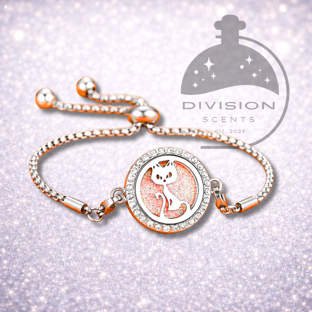 Pendant Aromatherapy Diffuser Slider Bracelet